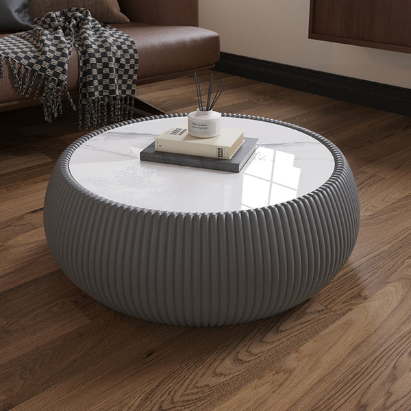 Drum Shaped Coffee Table