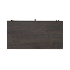 Modern Edge - Bedside Chest With Charging Station - Brown
