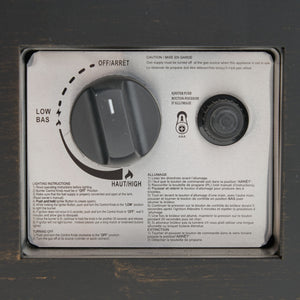 Modern Rectangular Iron Fire Pit 50, 000 Btu