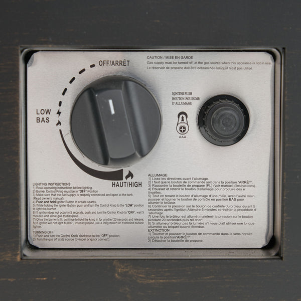 Modern Rectangular Iron Fire Pit 50, 000 Btu