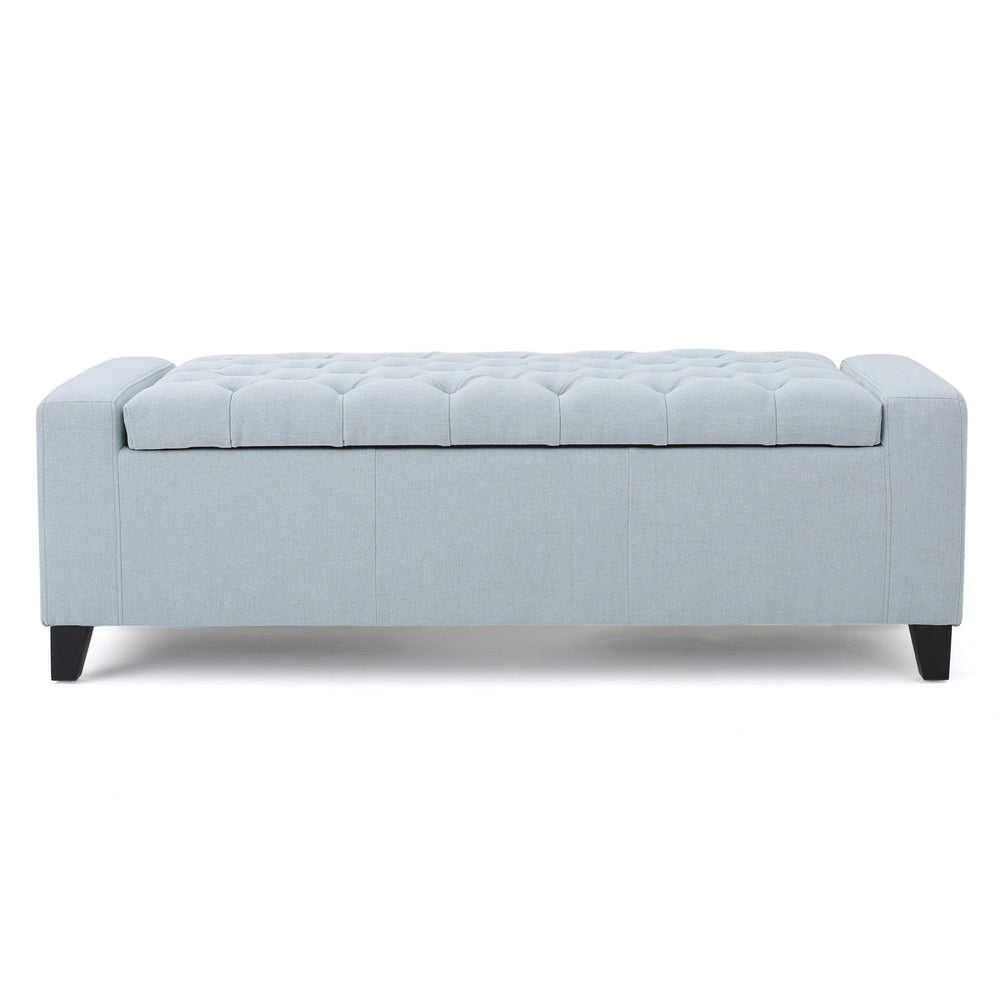 Guernsey - Ottoman Storage With Tufted Top