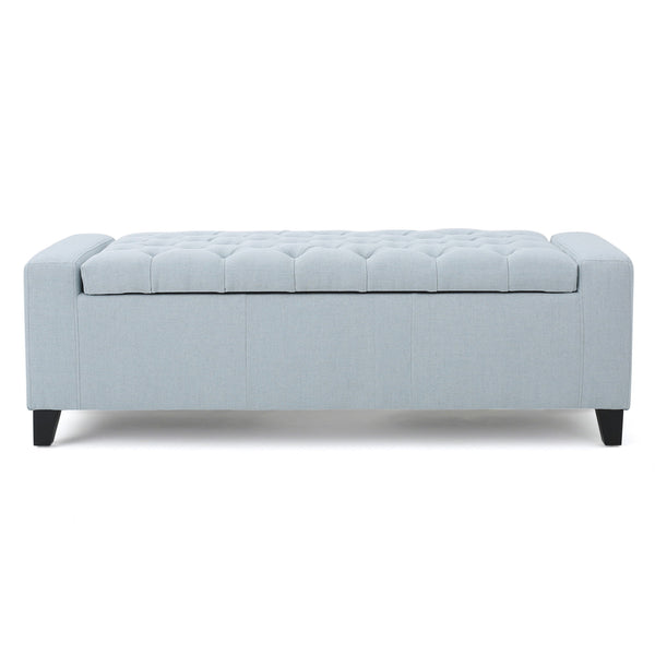 Guernsey - Ottoman Storage With Tufted Top
