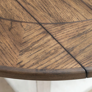 Al Fresco - Drop Leaf Table - Graphite & Whitestone