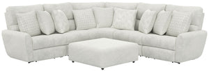 Majesty - Deep Seating Power Reclining Sectional And Ottoman