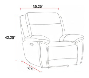 Jameson - Power Reclining Zero Gravity Sofa Set
