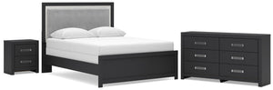Maeling - Upholstered Panel Bedroom Set