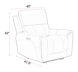 Hancock - Zero Gravity Power Reclining Sofa Set
