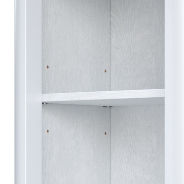 Tall Bathroom Storage Cabinet With Adjustable Shelves And 1 Drawer & Door
