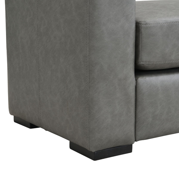 Ottoman With Unique Armrest Design For Living Spaces