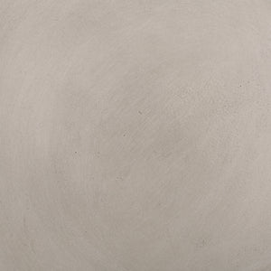Cylindrical Design, Outdoor Lightweight Concrete Side Table