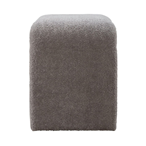 Cascade Falls - Upholstered Accent Stool - Satin Espresso
