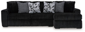 Midnight-Madness - 3 Piece Sectional