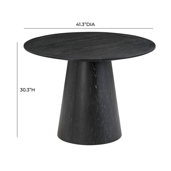 Sahara - Round Dining Table - Black
