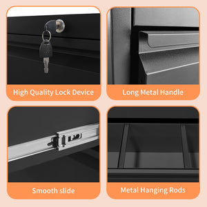 Premium Drawer Metal Lateral File Cabinet With Lock