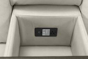 Sausalito - 6 Piece Modular Zero Gravity Power Reclining Sectional With Power Adjustable Headrests