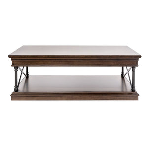 Tribeca - Rectangular Cocktail Table - Cordovian Brown
