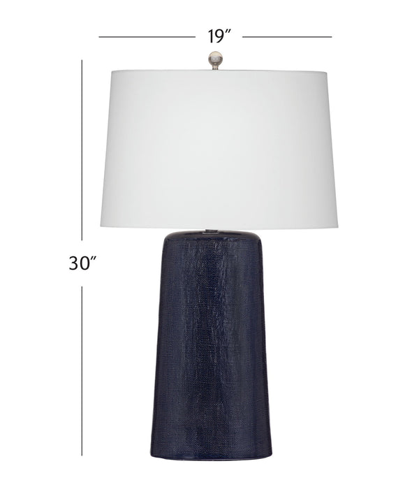 Lancaster - Table Lamp - Blue / White