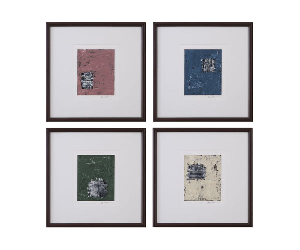 Dual Dichotomy III Framed Print - Gray / White