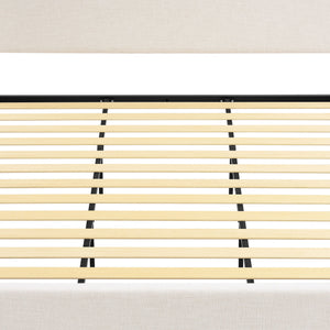 Hampton - Upholstered Platform Bed With Tall Headboard