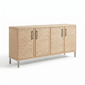 Macrame - Four Door Cabinet - Natural