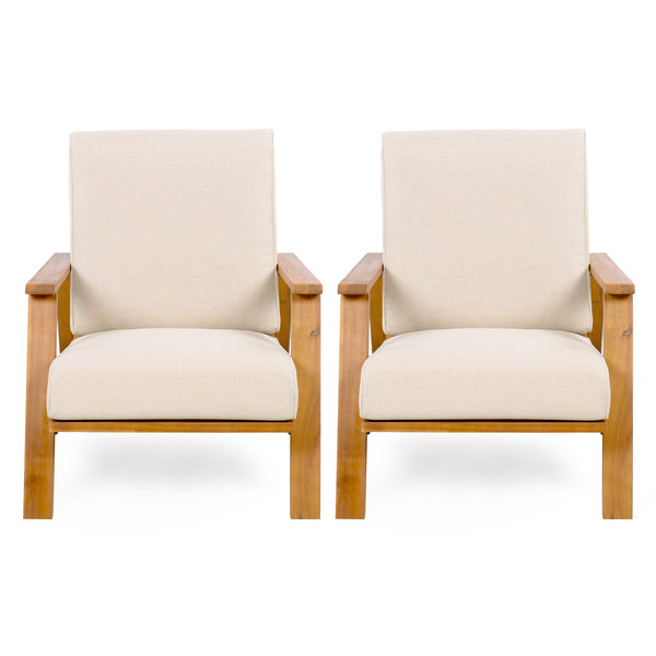 Outdoor Patio Lounge Chair (Set of 2)
