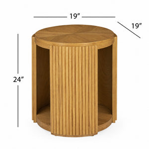 Sterling - End Table - Wheated Oak