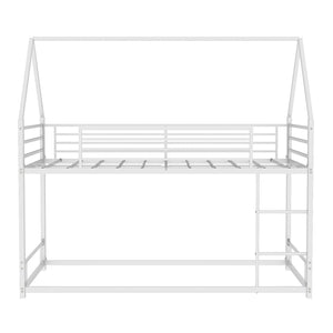 Bunk Bed With Safety Guardrails, No Box Spring Needed