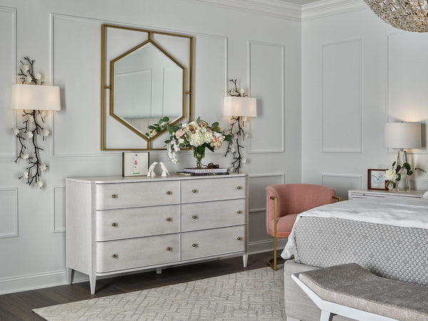 Love. Joy. Bliss.-Miranda Kerr Home - Love Joy Bliss Mirror - Gold