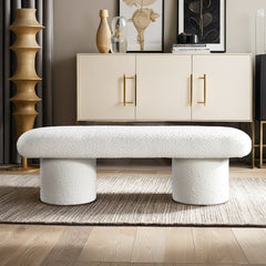 Randolph - Bench - Ivory