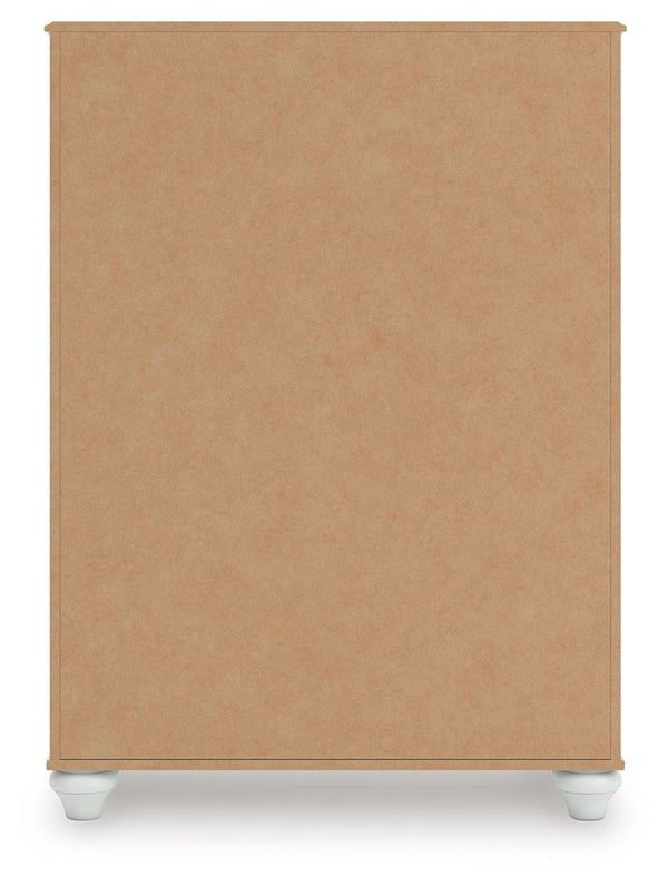 Kozlani - Five Drawer Chest - White