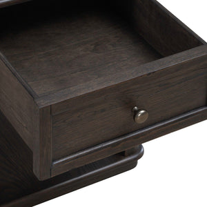 Wallace - End Table - Aged Oak