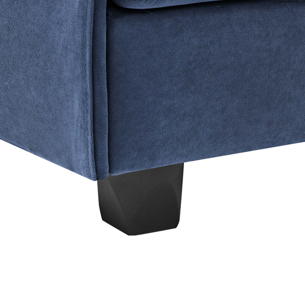 Upholstered Modular Sectional With Removable Cushions