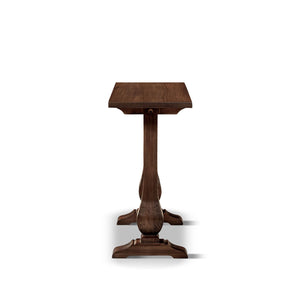 Whitmore - Trestle Console Table - Dark Brown