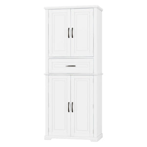 Bathroom Storage Cabinet With Drawer And Adjustable Shelf