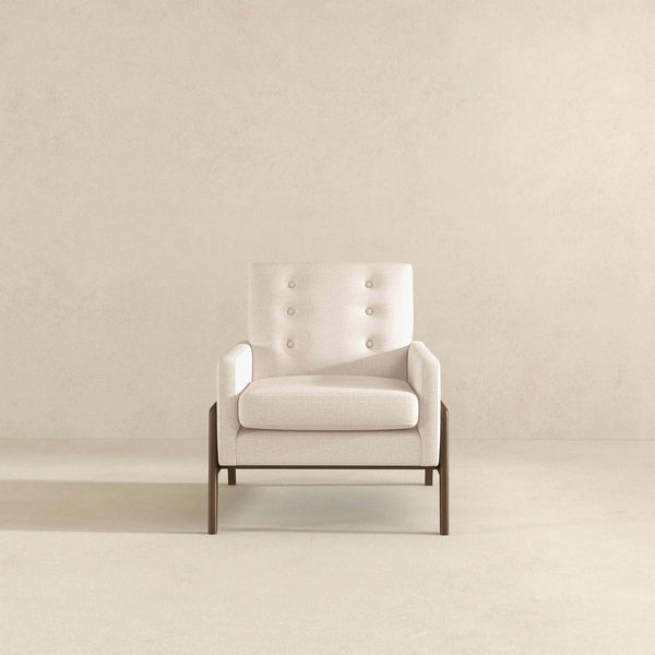 Cole - Solid Wood Lounge Chair