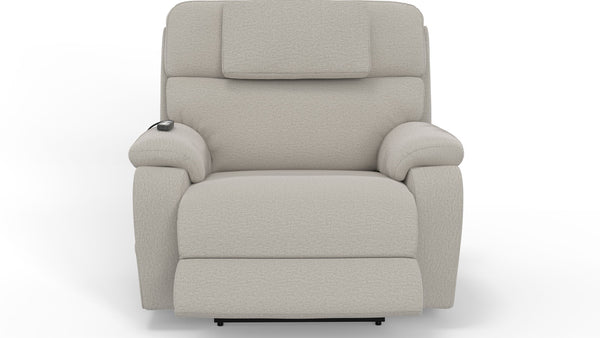 Dreamtime - 48" Power Headrest Power Lay Flat Recliner With CR3 Heat/Massage/Zero Gravity