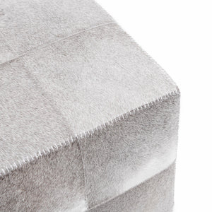 Landyn - Square Ottoman - Sparrow Gray