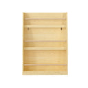 3 Tier Book Shelf, Compact Storage For Bedrooms