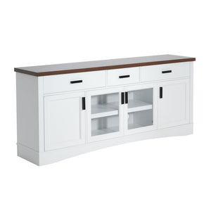 Modern TV Console & Adjustable Shelves