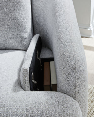 Alainmont Next-Gen Nuvella - Swivel Power Recliner