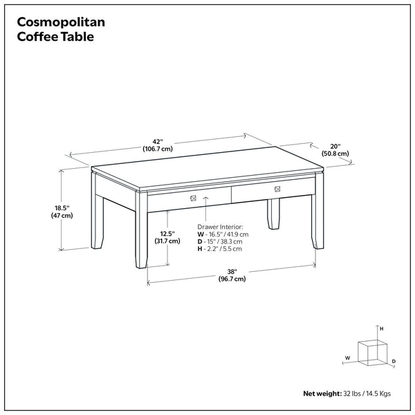 Cosmopolitan - Multipurpose Table