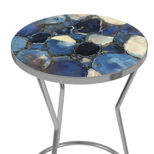 Lauer - Accent Table - Silver