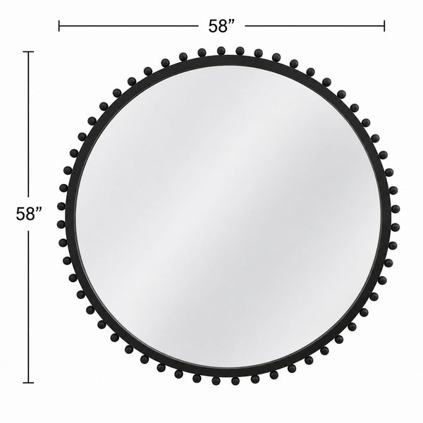 Irinia - Wall Mirror - Black