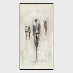Cyclist - Painting Art by Buddy Whitlock