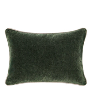 Heirloom Velvet - SLD Pillow - Forest Green