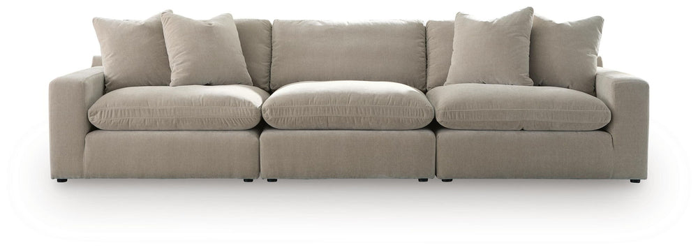 Maxton Heights - 3-Piece Sectional Sofa - Pebble