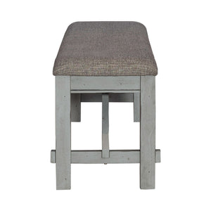 Newport - Dining Bench - Smokey Gray / Carbon Gray