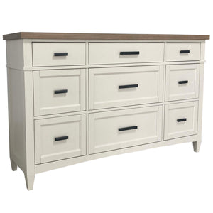 Americana Modern Bedroom - 9 Drawer Dresser