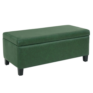 Storage Ottoman With Flip Top Lid