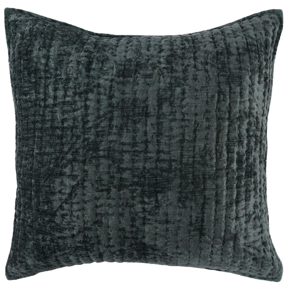 Bari - Velvet Sham - Bay Green